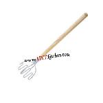 Stainless Steel Potato Masher/Ricer With Wood Handle