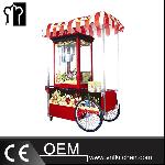 16 Ounces Electric Popcorn Machine with Cart