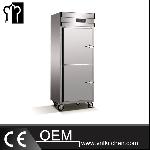 500L Tube Style Static Cooling Reach-In Kitchen Refrigerator & Freezer