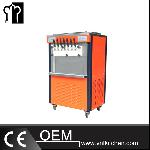 34-46L/h Floor Standing Seven Flavors Soft Ice Cream Machine