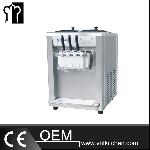 30L/h Table Top Three Flavors Soft Ice Cream Machine