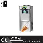 18-20L/h Stainless Steel Floor Standing Three Flavors Soft Ice Cream Machine