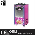 42-62L/h  Floor Standing Four Flavors Soft Ice Cream Machine