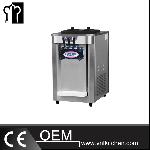 18-20L/h Stainless Steel Tabletop Three Flavors Soft Ice Cream Machine