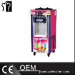 18-20L/h Floor Standing Three Flavors Soft Ice Cream Machine