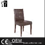 Banquet Imitation Wood Steel Chair