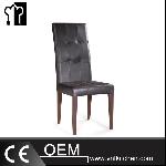 Banquet Imitation Wood Steel Chair