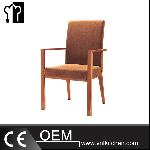 Banquet Imitation Wood Steel Chair