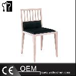 Banquet Imitation Wood Steel Chair