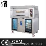 1-Layer 2-Tray Gas Food Oven