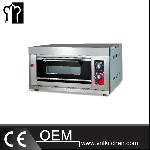 1-Layer 2-Tray Gas Food Oven With Time Controller