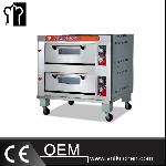 2-Layer 4-Tray Gas Food Oven With Time Controller