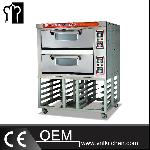 2-Layer 4-Tray Electric Food Oven With Stainless Steel Shelf