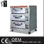 3-Layer 6-Tray Electric Food Oven With Time Controller