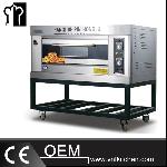 1-Layer 3-Tray Automatic Gas Food Oven With Shelf