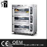 3-Layer 6-Tray Automatic Gas Food Oven