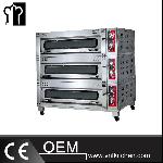 Luxury 2-Layer 6-Tray Gas Deck Oven