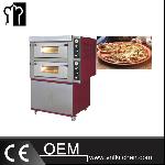 2-Layer Electric Pizza Oven With Cabinet