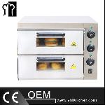 2-Layer Electric Pizza Oven With Timer