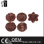 5 Types of Flower Shape Chocolate Mould