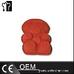 Silicon Little Teddy Bear Shape Cake Mould