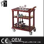 Three-Decker Service Drink Cart