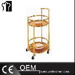 Round Wine Cart