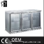 3 Doors Fancooling Bar Refrigerator