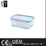 380ml Rectangle Glass Food Container