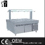 Luxury 8 Pans Buffet Chiller