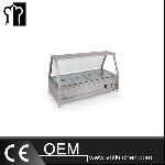 4 Pans Bain Marie Show Case(1/1 Pans)