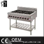 Dismountable 4/6/8-Burner Stove