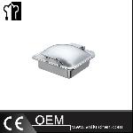 Oblong 2/3GN Chafer With Steel Lid