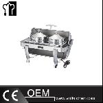 Oblong Soup Station With Chrome legs & Temperature Control