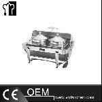 Oblong Soup Station With Chrome legs & Temperature Control