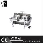 Oblong Soup Station With Chrome legs & Temperature Control