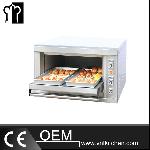 Electric 1 Layer 2 Trays Deck Oven