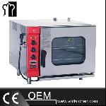 6-Tray Electric Combi Oven Steamer