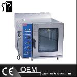 10-Tray Gas Combi Oven Steamer