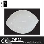 Melamine Leaf Shaped Plate