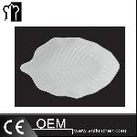 Melamine Leaf Shaped Plate