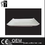 Melamine Rectangular Rake Angels Plate