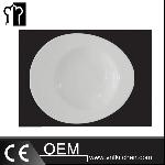 Melamine Egg Shaped Plate