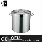 6L Stainless Steel Composite Bottom Stock Pot With Cover