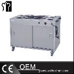 Mobile Dry Bain Marie With Cabinet(Cold)