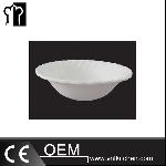 Melamine Wave Edge Bowl