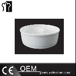 Melamine Divided Deep Round Dish