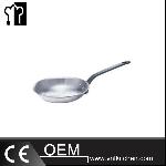 Φ100mm Stainless Steel Triple-ply Hammered Frying Pan