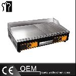 ﻿Electric Griddle(1/2 Flat & 1/2 Grooved)