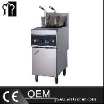 Freestand Electric 1-Tank 2-Basket Fryer